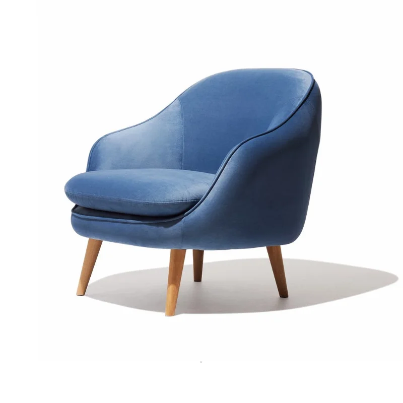 
Hot Selling Velvet Accent Chair Modern Furniture Comfortable Chair For Living Room 