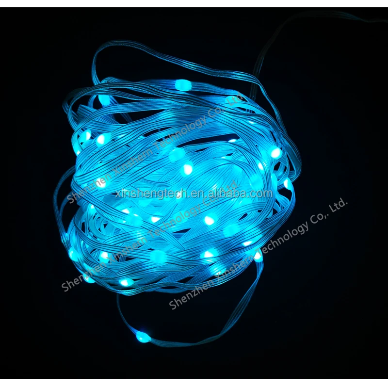 2m/3m/5m/10m Led Christmas Tree PVC String Lights Smart APP Remote Controller Led Strip Lights RGB LED String Decoration Lights