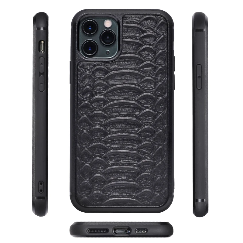 Последние Роскошные модные питоновые линии для iphone 11 Pro max кожи питона кожаный чехол для телефона чехол