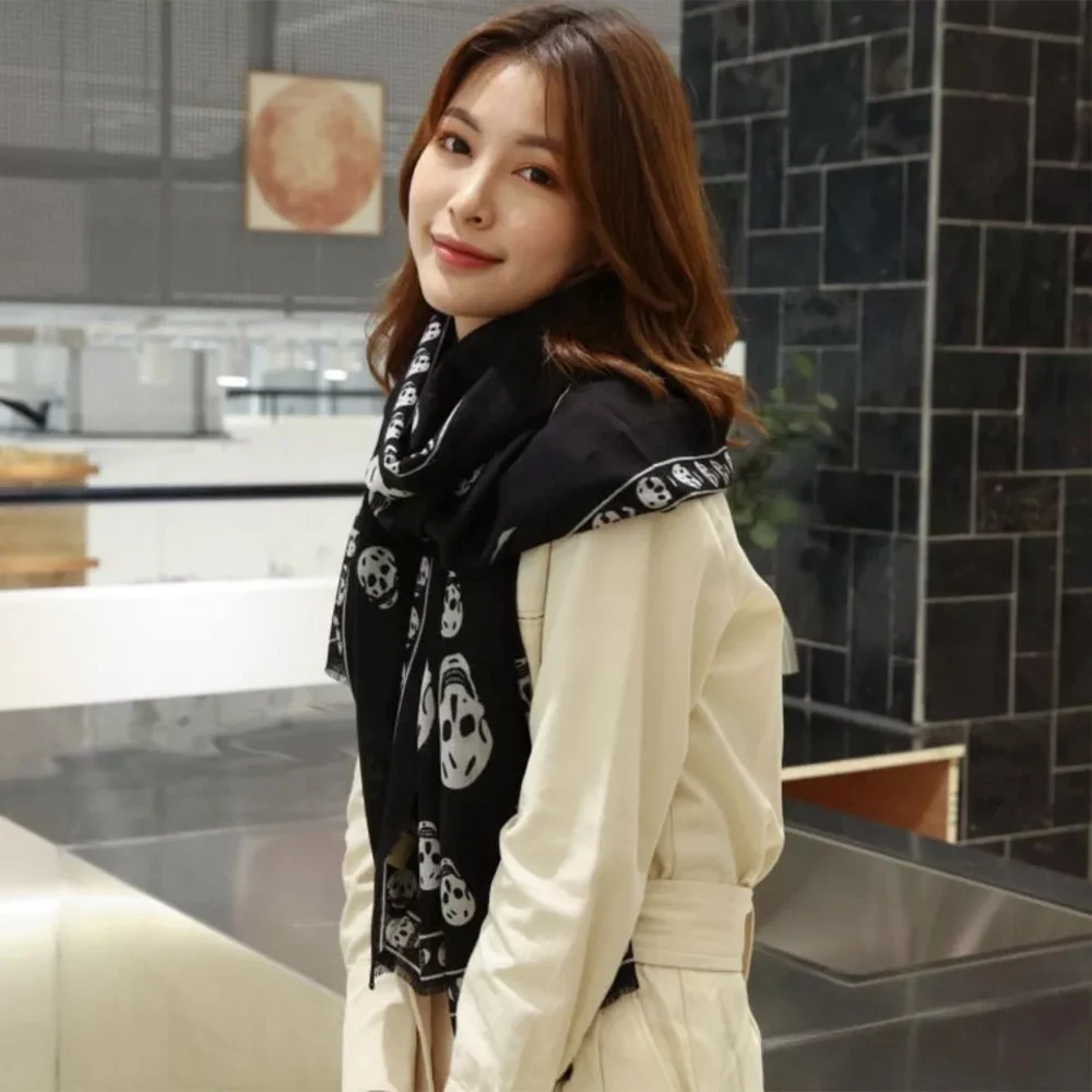 Wholesale Printed Custom Chiffon Scarves Hair Tie Satin Printed Head Shawls Silk Chiffon Scarf For Party