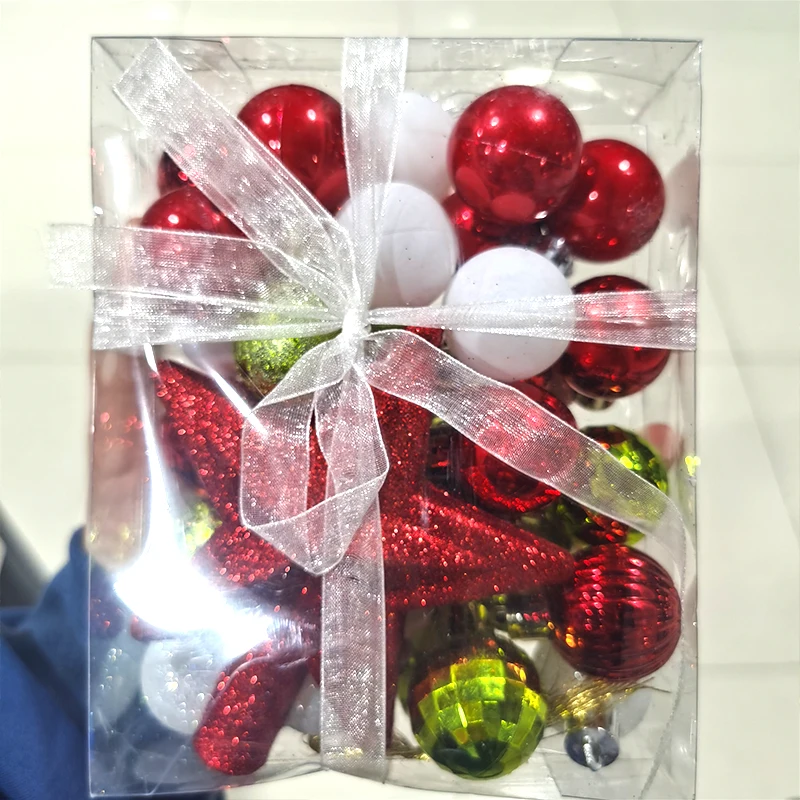 hot-selling ball sphere box christmas tree decorative ball for christmas decorate