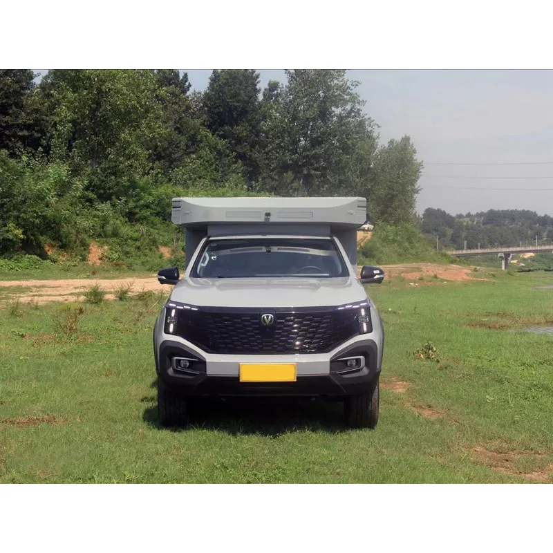 Factory Direct Sales Customized Motorhome Para Camion Off-Road Motorhome Rv Caravan Camper Trailer for Road Travel