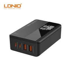LDNIO A4808Q PD 65W Laptop Adapter Type-c Port USB Travel Mobile Phone Desktop Charger Quick Charger