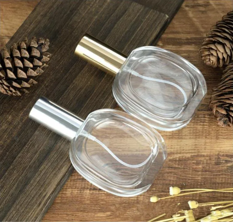 50ml Wholesale Perfume Glass Bottle Pear Shape Clear Glass Perfume Bottle Custom Design 50 Ml Perfume Bottle With Box