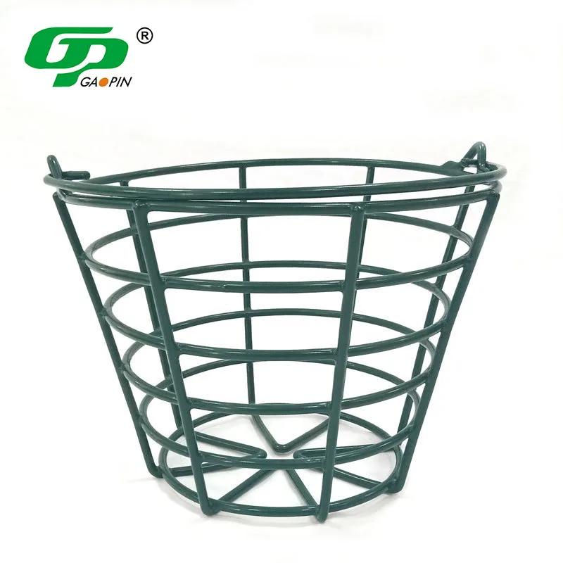 Hot Sales Portable Golf Ball Holder Steel Wire Practice Container with Carry Handle - Holds 50-100 Balls for Outdoor Indoor