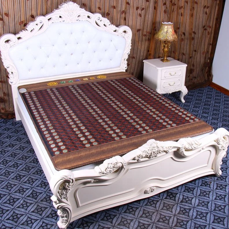 
Custom Single Double Anti-Aging Massage Medical Bio Magnetic Therapy Jade Mattress Tourmaline Pad Mat 