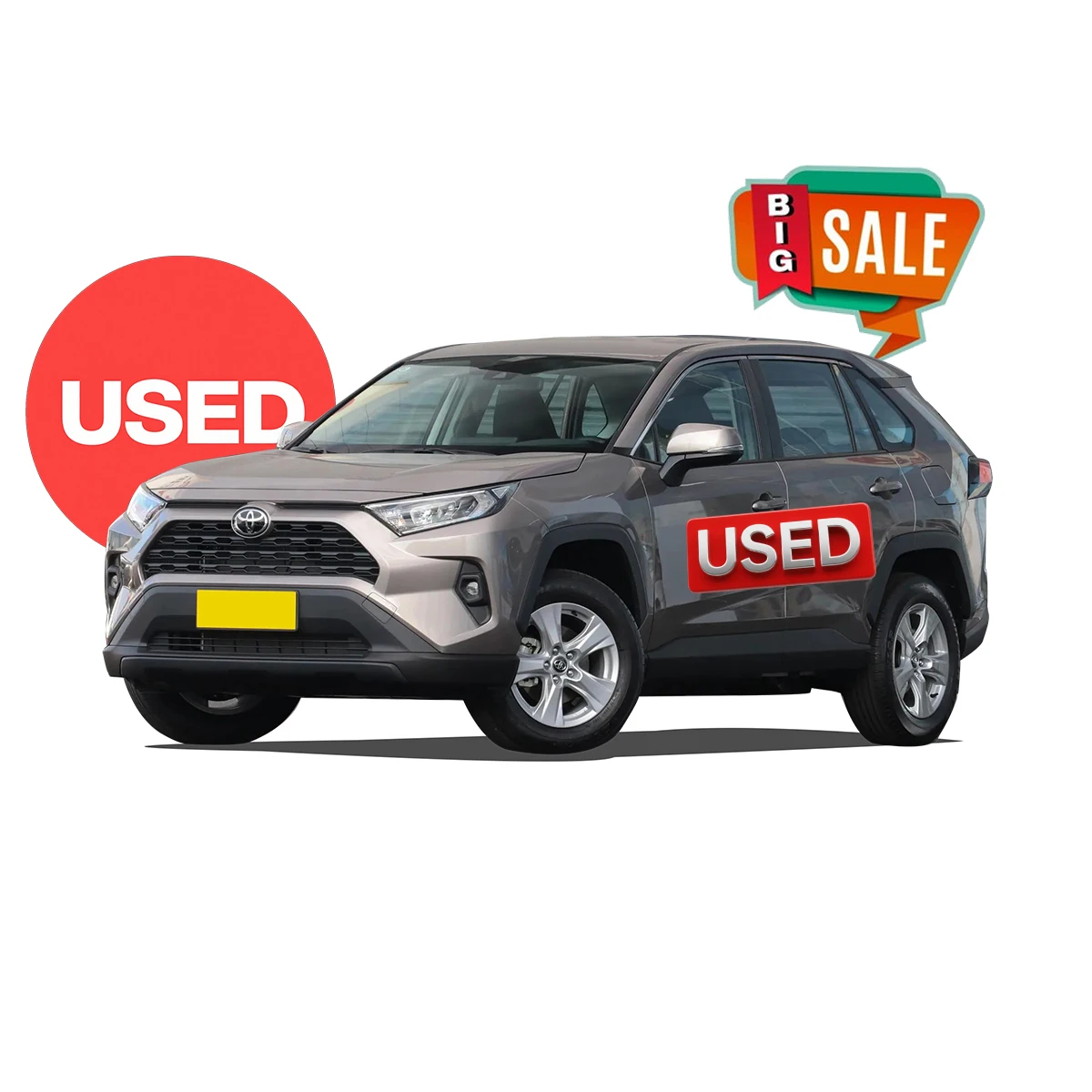Подержанные автомобили Toyotas RAV4 Prime для продажи довольно подержанные
