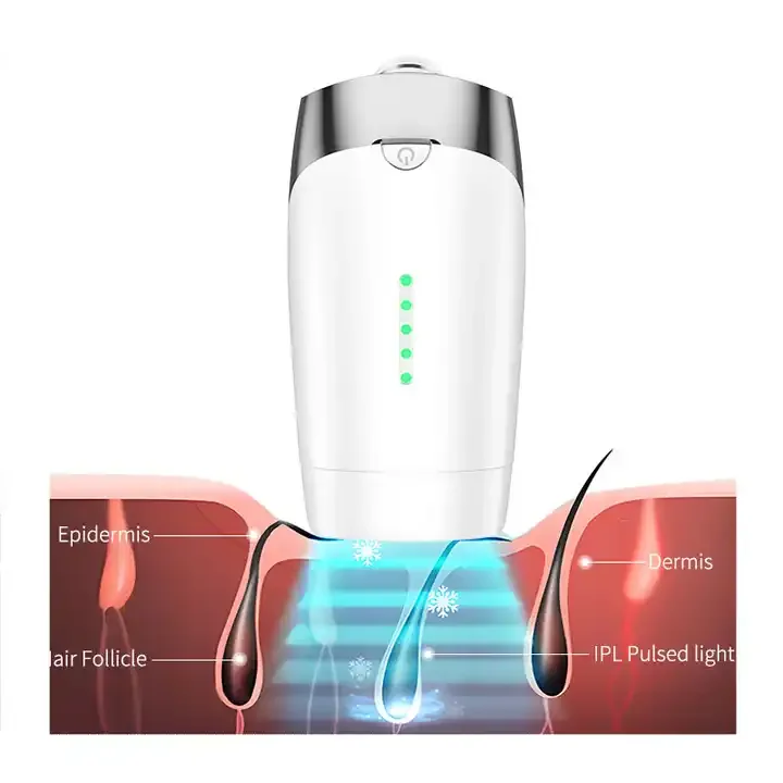 OEM Handset Home Use light Beauty Home Painless Permanent Remover for Body Laser Hair Removal Portable Depilator Ipl device