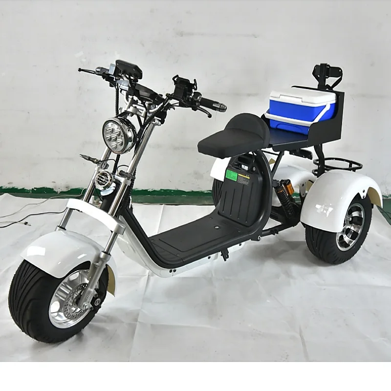 EEC COC US  Eu warehouse   1500w60v12ah 3 -wheel electric scooter electric bikes ebike bicycles