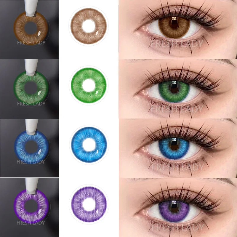 Electric Blink contact lenses