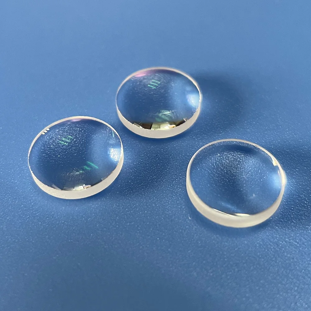 Оптические сферические стеклянные линзы на заказ, диаметр 8 мм, двойные выпуклые линзы для проектора, прозрачное оптическое оборудование, 3 года, HAXN