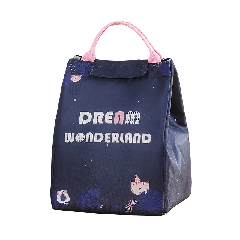 Japanese Unicorn Insulation Bag Primary School Students Insulation Lunch Bag Large Capacity To Work With Rice Portable Lunch Box