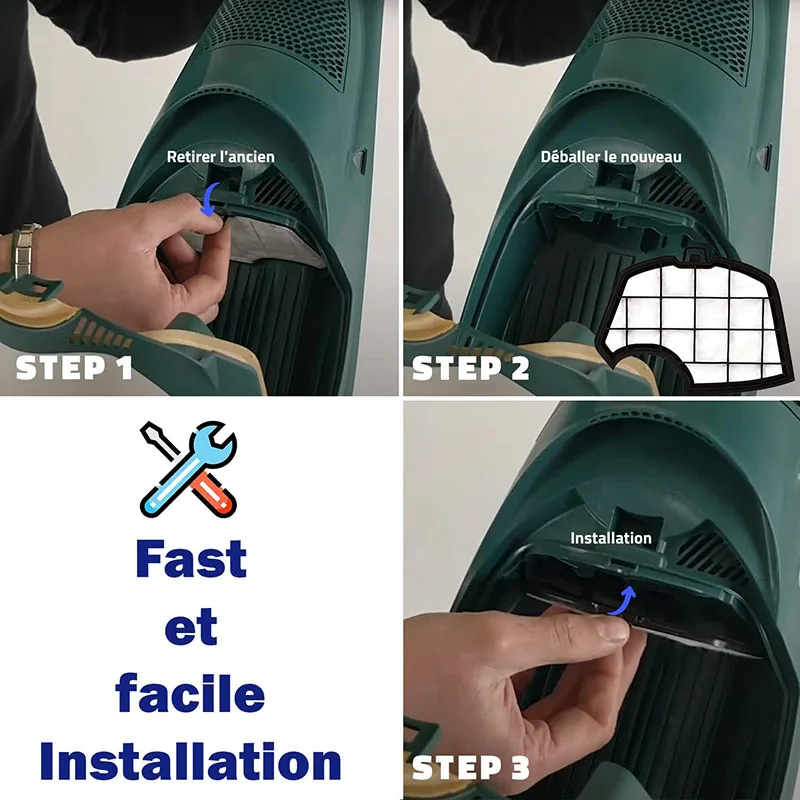 Vorwerk Kobold сменные фильтры защита двигателя VK150 VK140 аксессуары