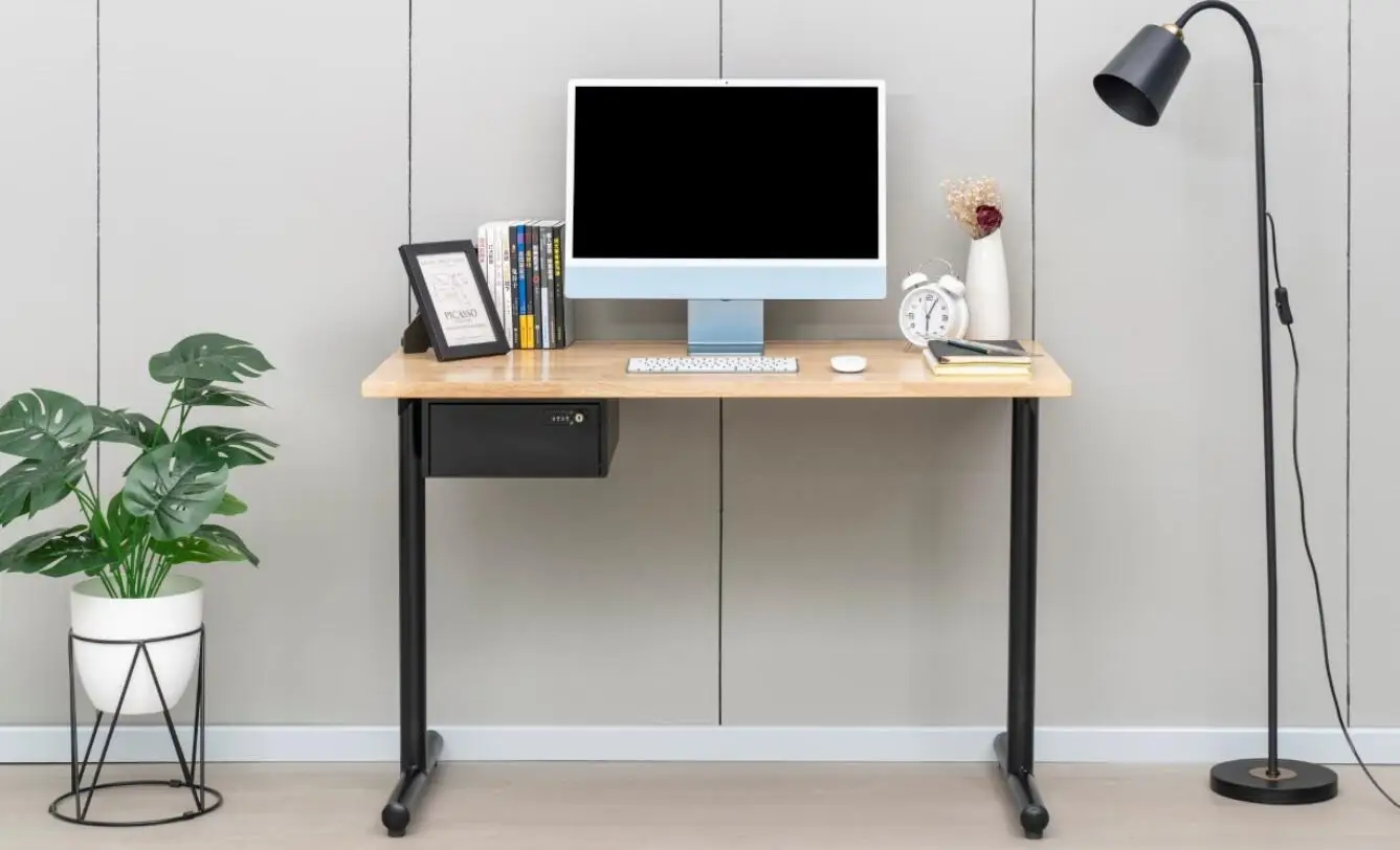 Office Furniture single Conference meeting Table fixed adjustable Study Wooden smart standing office desk