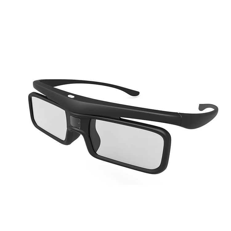 Black Active 3D Movie Glasses ABS Home DLP Shutter 3D Glasses