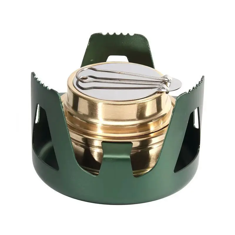 Jetshark Outdoor Camping Hiking Lightweight Stove Portable Alcohol Stove Mini Alcohol Stove Set