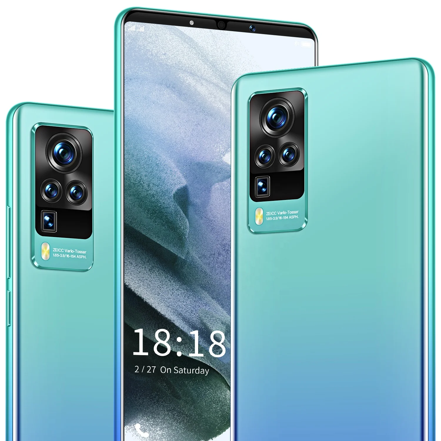 Cheap X60 Pro+ Smartphone 12GB+512GB MTK6889 Android Phone 6.1 inch H-D Screen 5200mAh Battery Dual SIM Mobile Gaming Phone