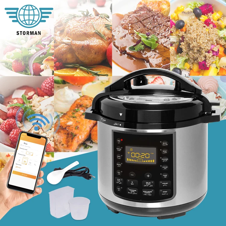 Wholesale Price Multifunction Stainless Steel Lid And House Smart High Pressure Multicooker