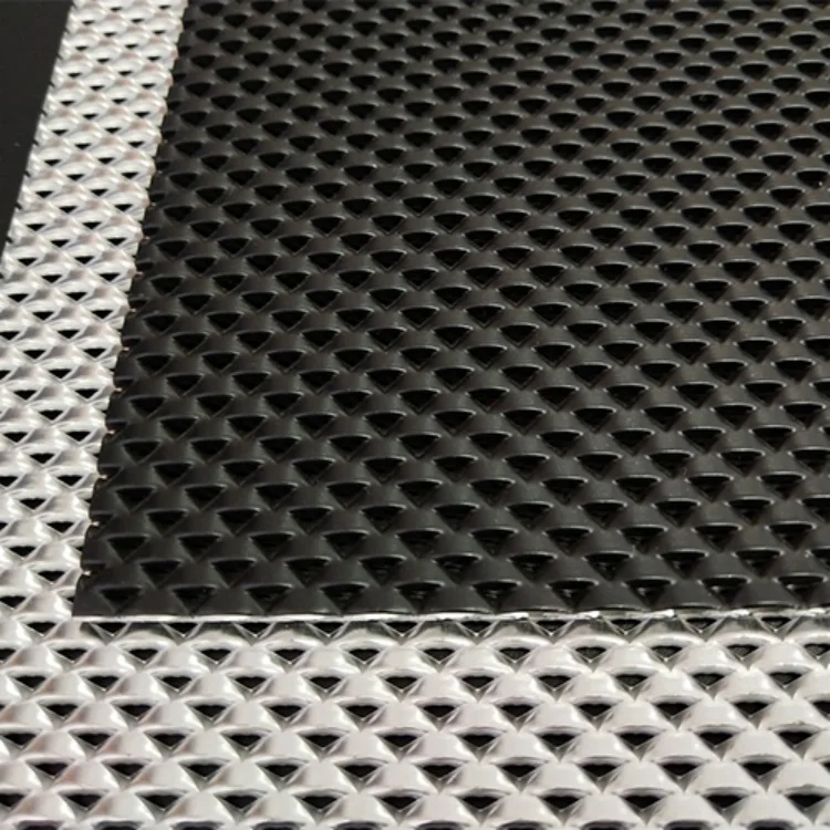 perforated aluminium mesh sheets 1.8mm knife shear test pass by AZUMA DESIGN salt spray test