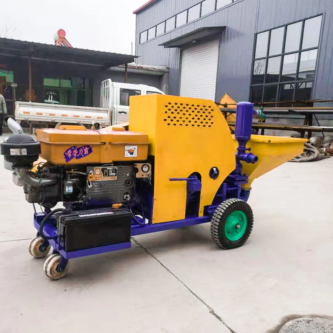 mortar spray machines spray paint machineairless automatic plastering packing machine