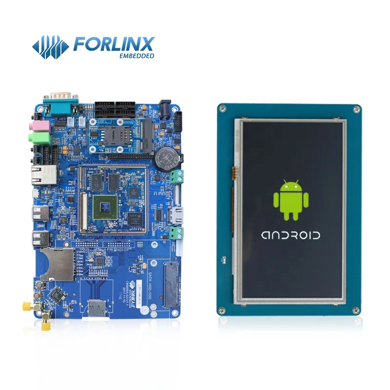 IMX6Q Processor ortex-A9 Android Single Board Computer with 7' Capacitive Touch LCD on-board LVDS Mini PCIE