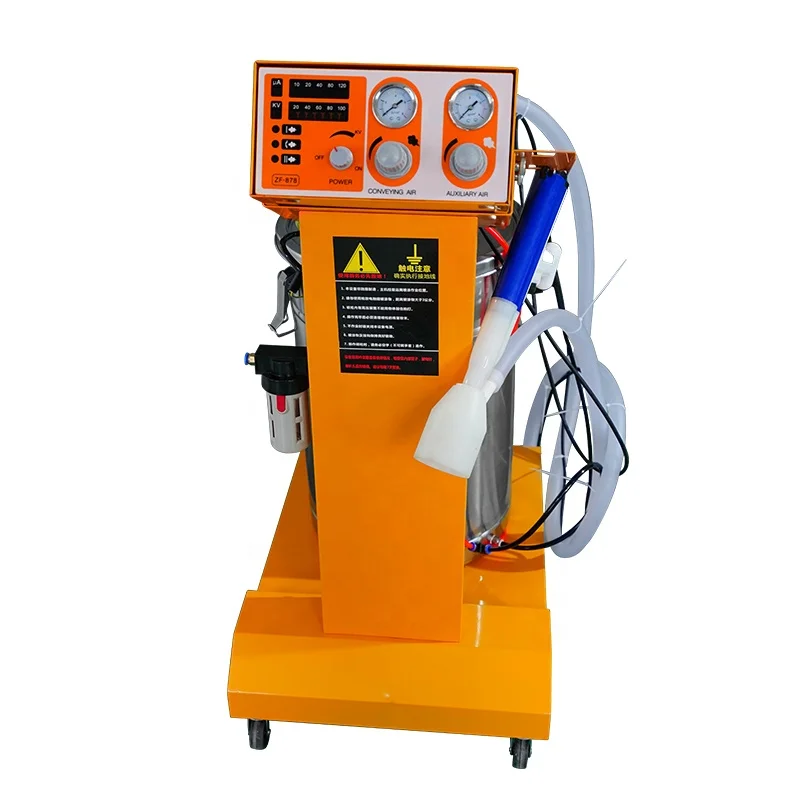 Electrostatic Flocking Gun Machine Portable Powder Coating Machine