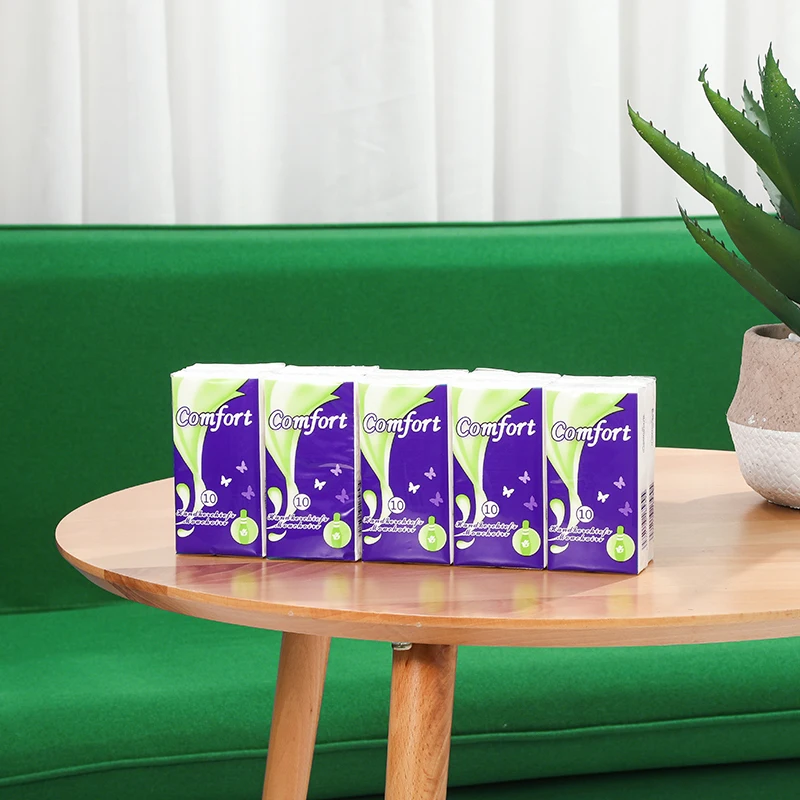 New products pocket facial tissue customized standard bulk facial pocket tissue paper pack