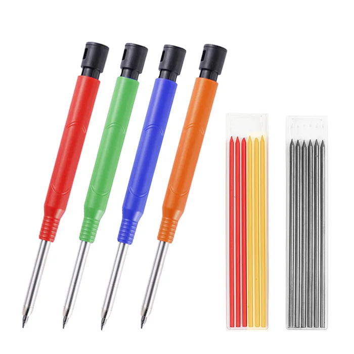 Woodworking Mechanical Pencil 2.8mm Engineering Marking Pen Deep Hole Carpenter Pencil