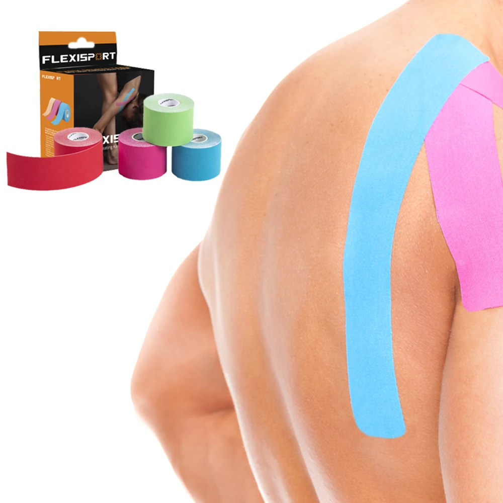 High quality athletic muscle kinesio tape kinesiology 5cm kinezio tapes cinta kinesiologica body safety sports kinesiotape