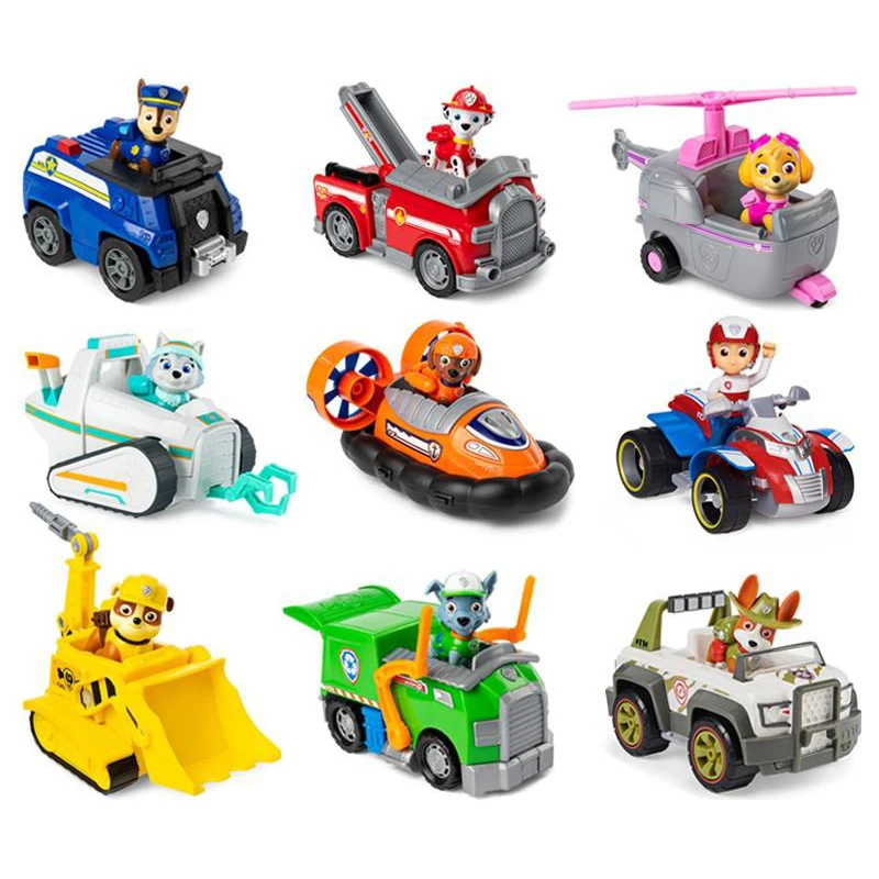 Wholesale Paw Dog Patrol Rescue Team Series toys genuine brand new spot original Children toys Movie cartoon figures