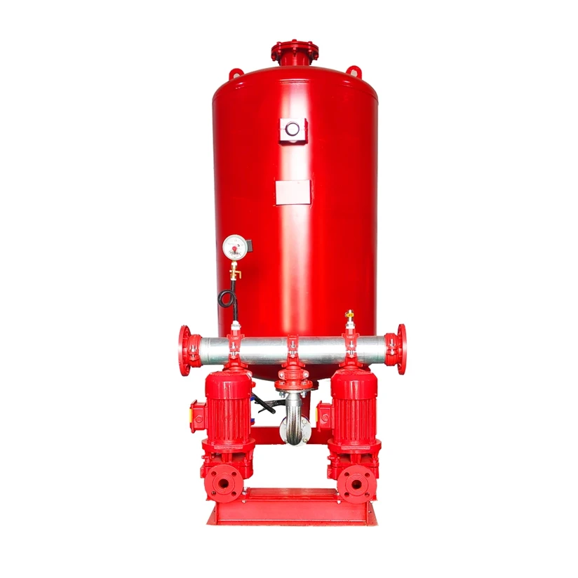 380v three-phase electric pressurized tank fire extinguishing system pressure stable fire pump