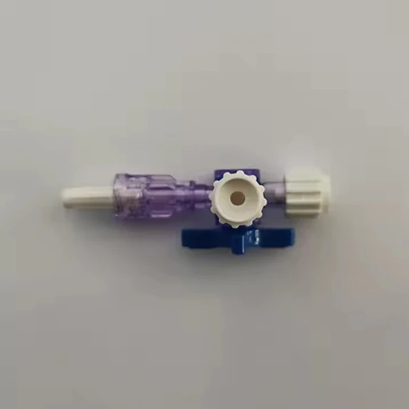 Three Way Stopcock Flexible T-Connector Extension Tube 3 Way Stop Cock For Clinical Hospital Plastic Luer Lock Adapter