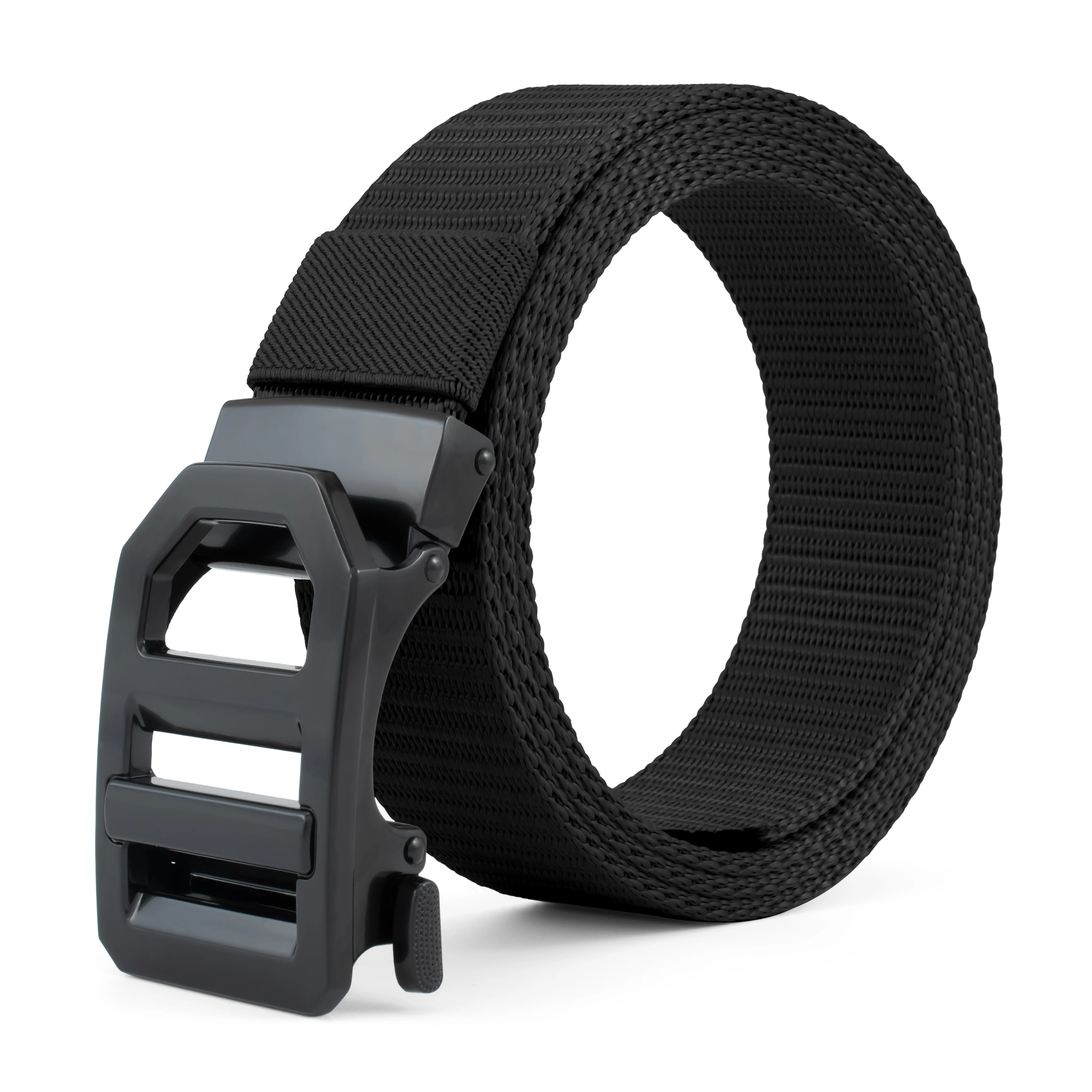 Nylon Adjustable Quick Sliding Buckle Cinturon Duty Belt Men Nylon Buckle Tactical Belt