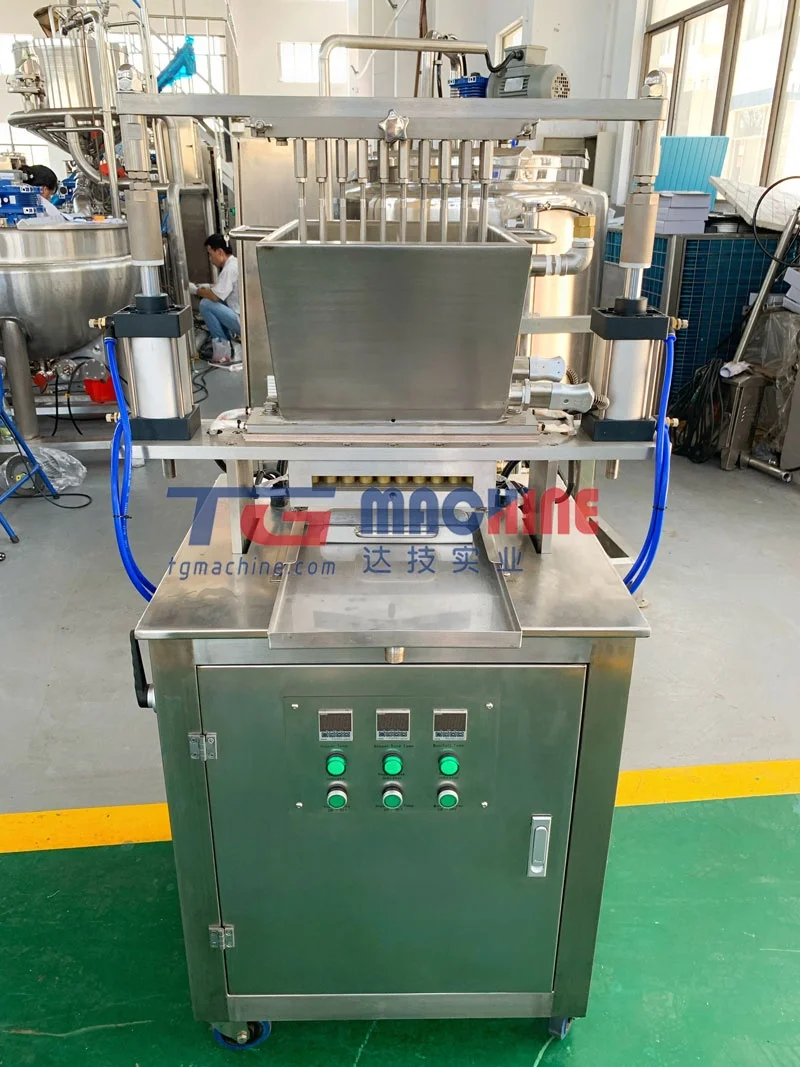 Mini vitamin gelatin gummy jelly bear candy making machine