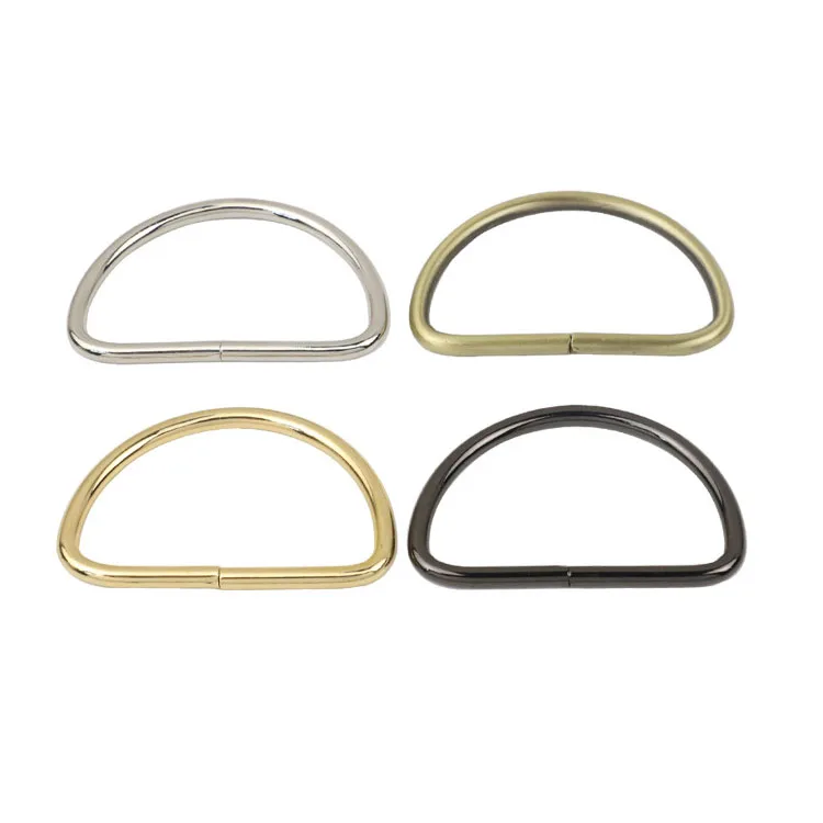 Consen Handbag Hardware Accessories Bag Straps 50mm Metal Buckle D Ring