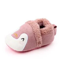 Wholesale Warm winter infant newborn baby shoes soft sole cotton baby shoes