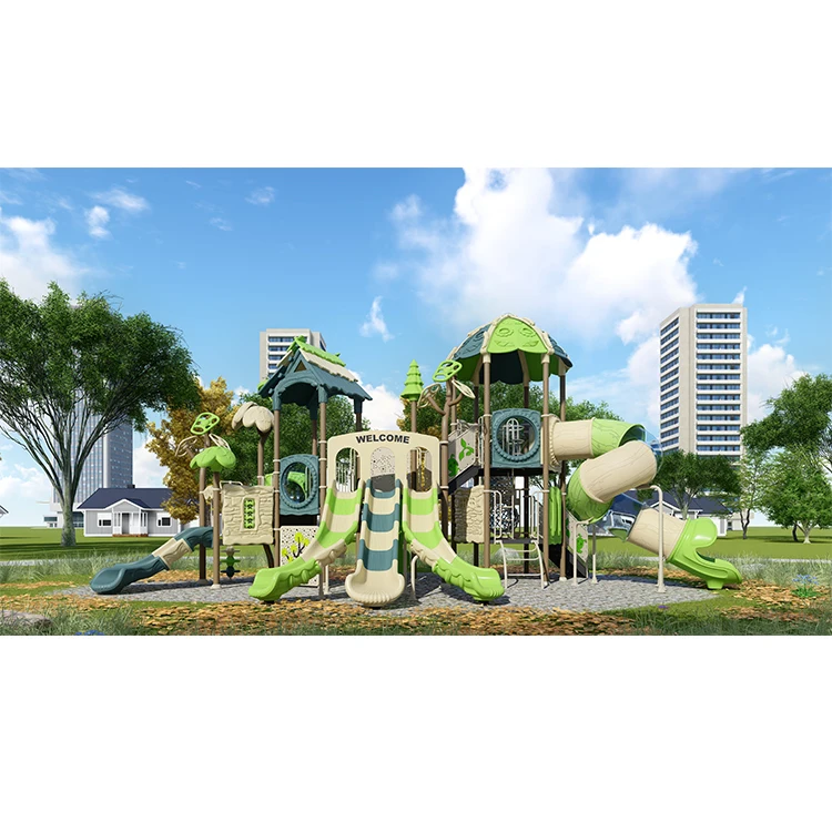 Горячая распродажа Китай детская игра большая франшиза пластиковый сад открытая площадка для детского сада