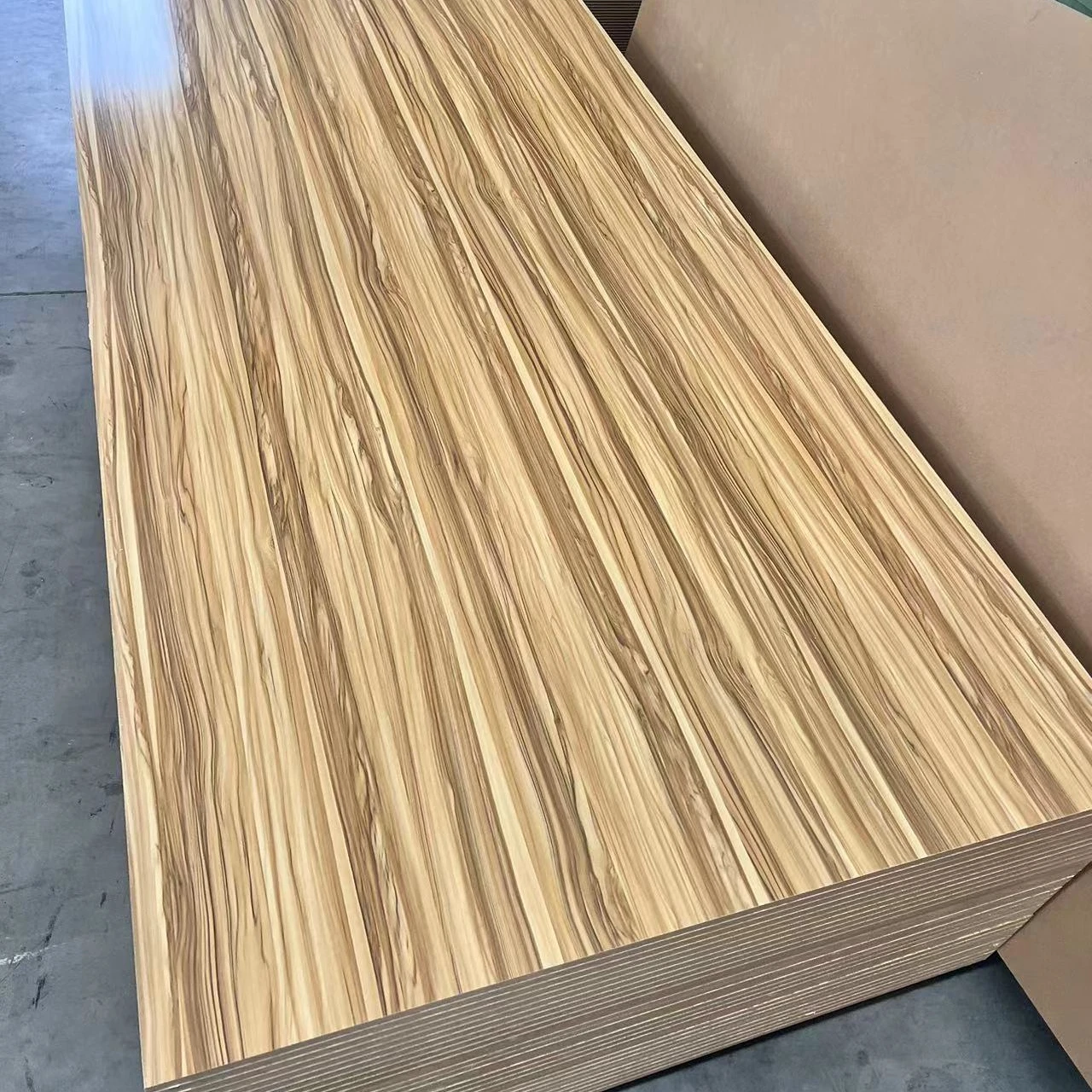 16mm finger joint melamine plywood /finger joint mdf hdf /6mm commercial plywood for africa market