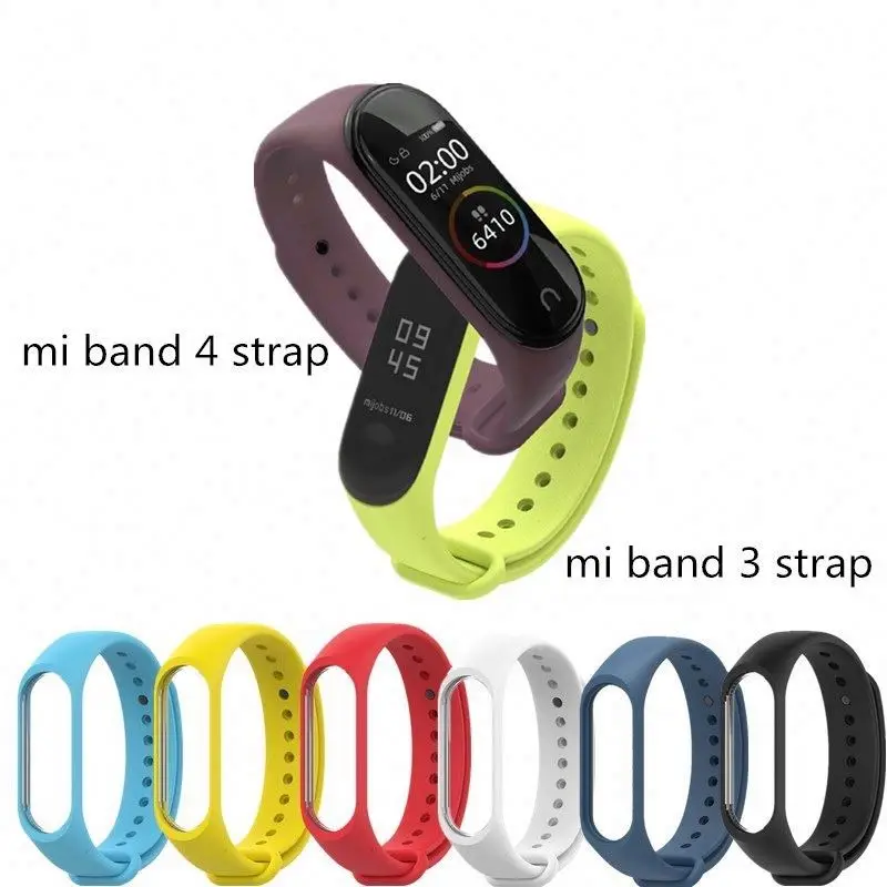 Mi Band 7 WristStrap Colorful Sport Band for Xiaomi Mi Band 3 4 5 6 7 Matte TPU Strap Bracelet Wristband Straps