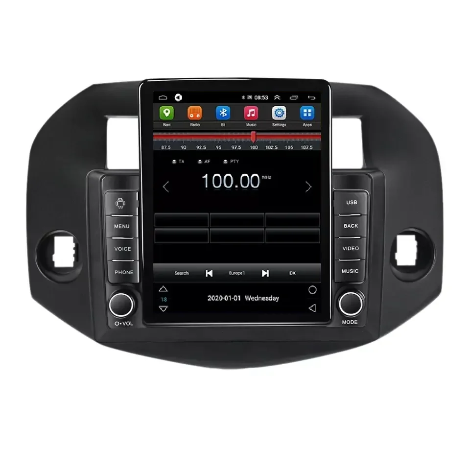Gps-навигатор Tesla для Toyota RAV4 GPS-навигатор 2005-2013 магнитола Android gps BT 360 Автомобильное видео