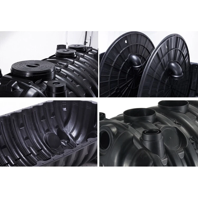 Hot Sale Underground Professional Three Chamber Underground HDPE Septic Tank