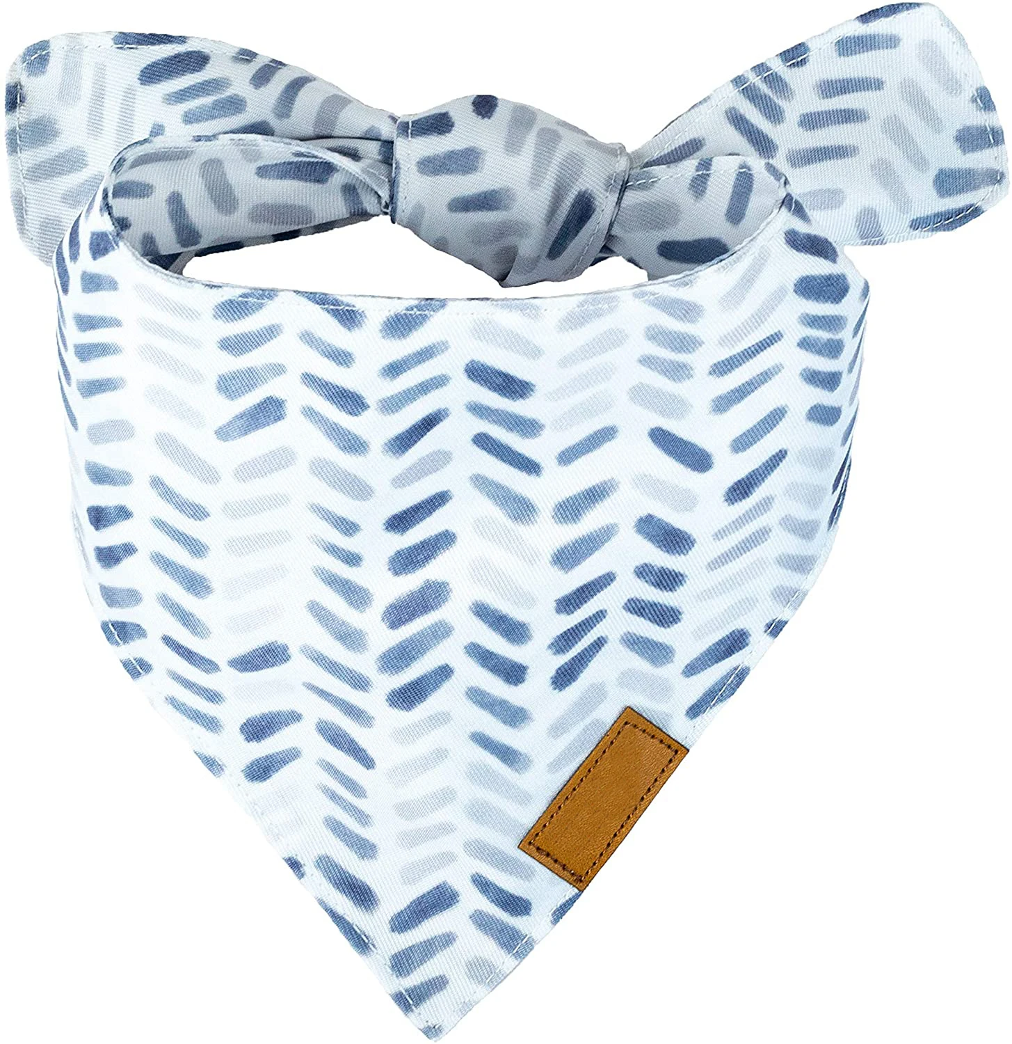 wholesale pet square triangle plain printed customized scarf custom logo dog bandana