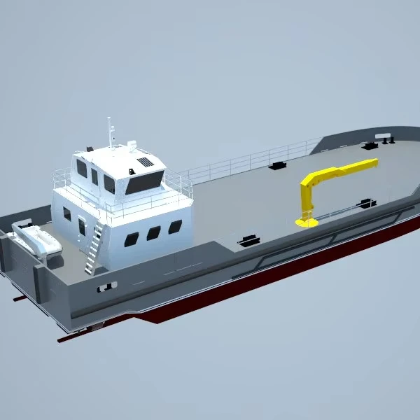 Grandsea 32m стальной Многофункциональный LCT паром Barge и автомобиль Ro ro Лодка на продажу