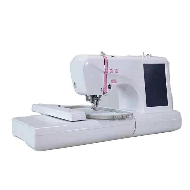 ES5 Touch Screen Household  Computer Computerized Embroidery Designs Sewing Machine Big Color Screen Hot Sale Cheap Price
