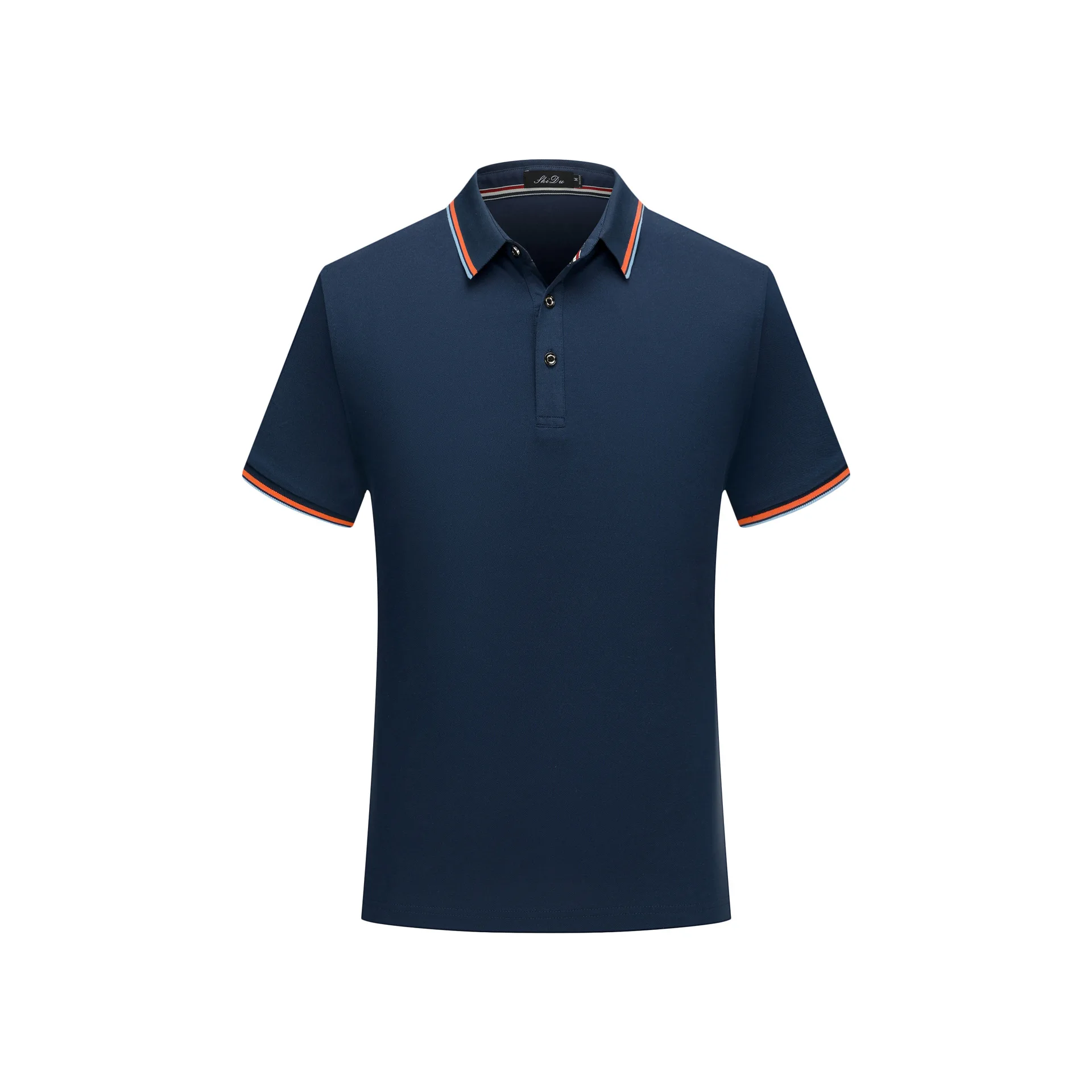 Custom Printing Logo Design Pure Cotton Polo Shirts Men Women Unisex Polyester Short Sleeve Shirts