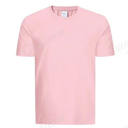 Promotion Gift 60/40 Fitted 60 Cotton 40 Polyester Blank T Shirt, Custom Printing Round Neck 60% Cotton 40% Polyester T Shirt