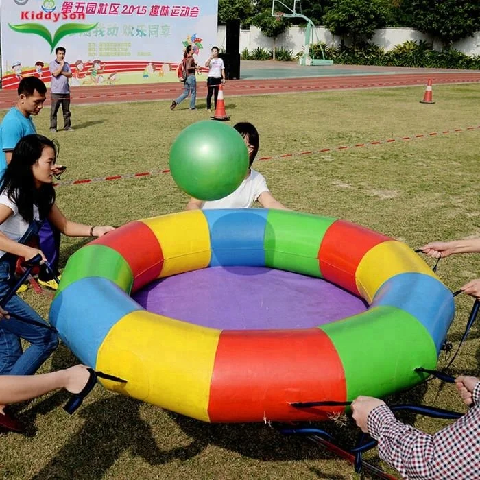 Interesting sport for team building games and group work ,inflatable floating ball games for adult & children