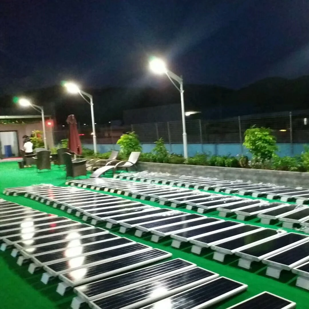 60 Watt Vertical Wind Turbine LED Wind Solar Street Light