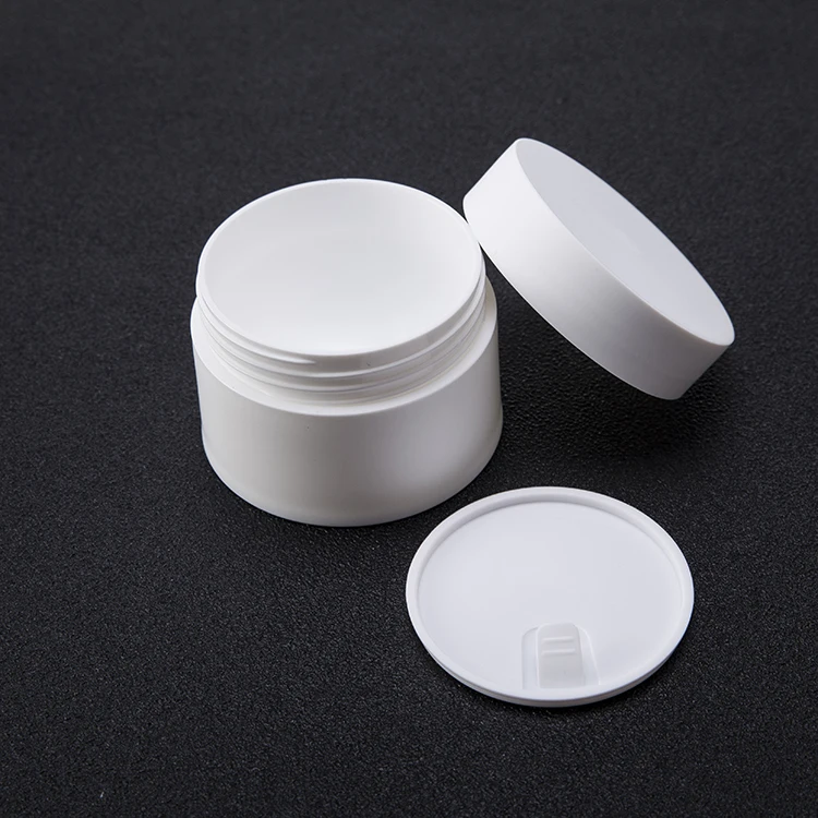 5g 10g 15g 20g 30g 50g Eco Round White Cosmetic Packaging Plastic PP Matte Finish Jar