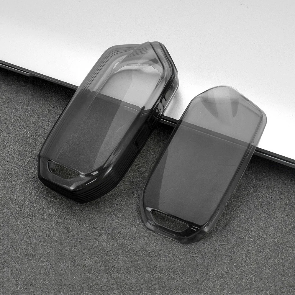 OEM Perfect Transparent TPU Leather Car Key Cover Unisex Car Key Protective Cover for Kia